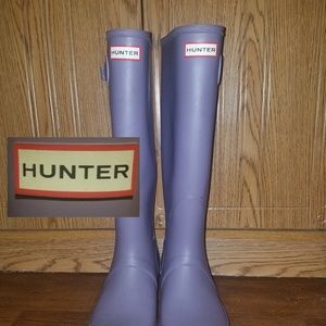 HUNTER Purple Rain Boots